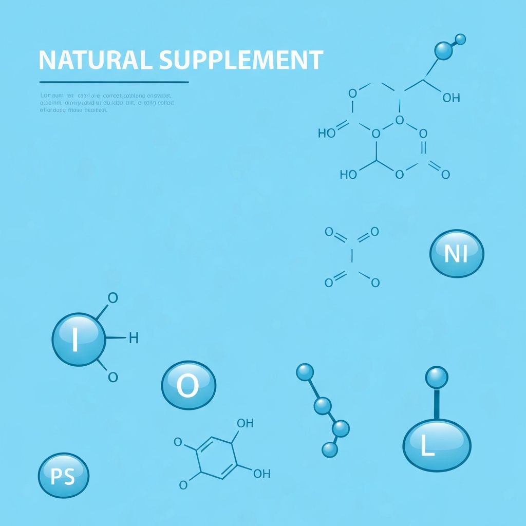 Naturliga kosttillskott koncept